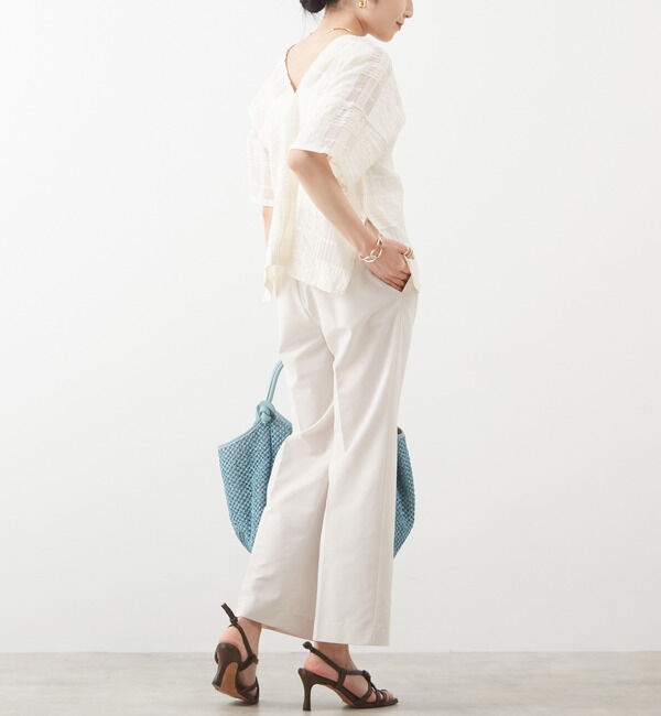 Liesse「ストレートタックパンツ（セットアップ対応）」|その他|