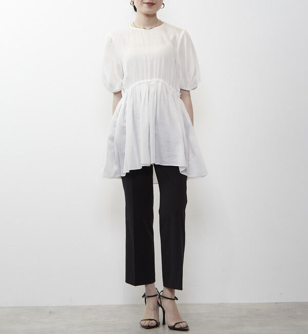 Liesse「ストレートタックパンツ（セットアップ対応）」|その他|