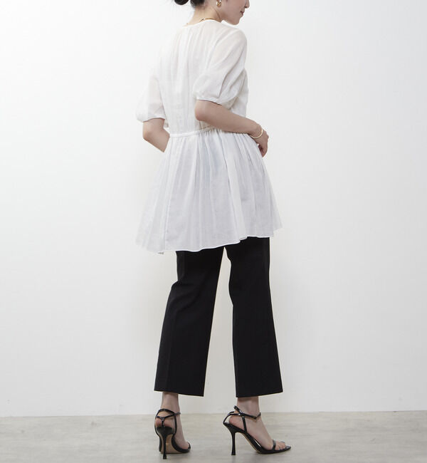 Liesse「ストレートタックパンツ（セットアップ対応）」|その他|