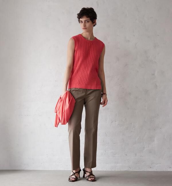 Liesse「ストレートタックパンツ（セットアップ対応）」|その他|