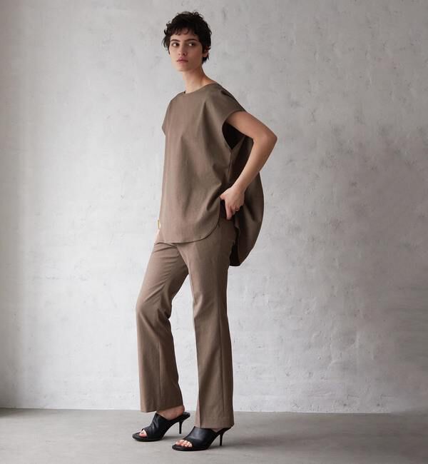 Liesse「ストレートタックパンツ（セットアップ対応）」|その他|