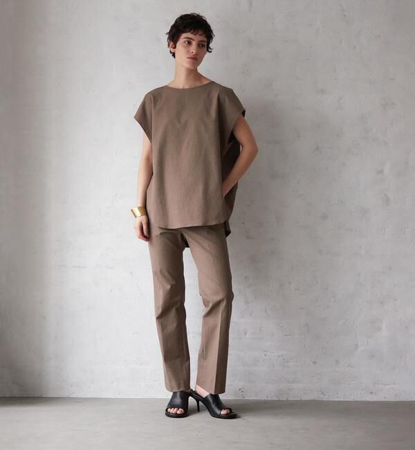 Liesse「ストレートタックパンツ（セットアップ対応）」|その他|