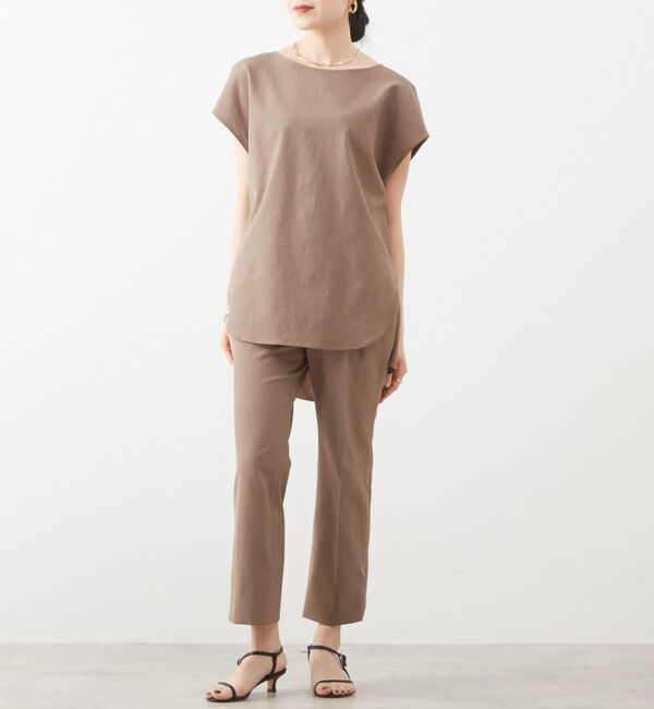 Liesse「ストレートタックパンツ（セットアップ対応）」|その他|