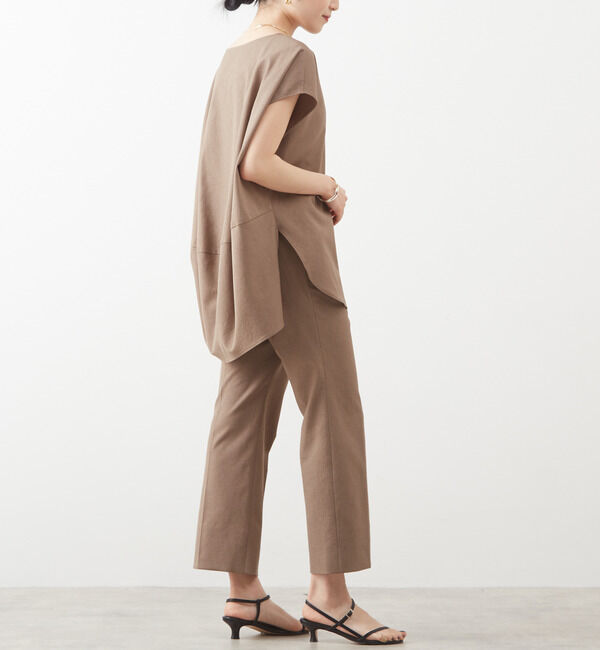 Liesse「ストレートタックパンツ（セットアップ対応）」|その他|