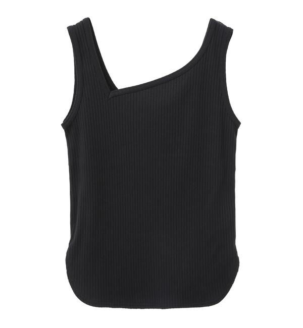 Liesse「ワイドリブタンク」|Tシャツ・カットソー|