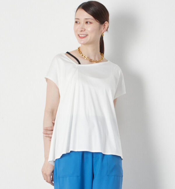 Soffitto「アシメトリーヘムプルオーバー」|Tシャツ・カットソー|