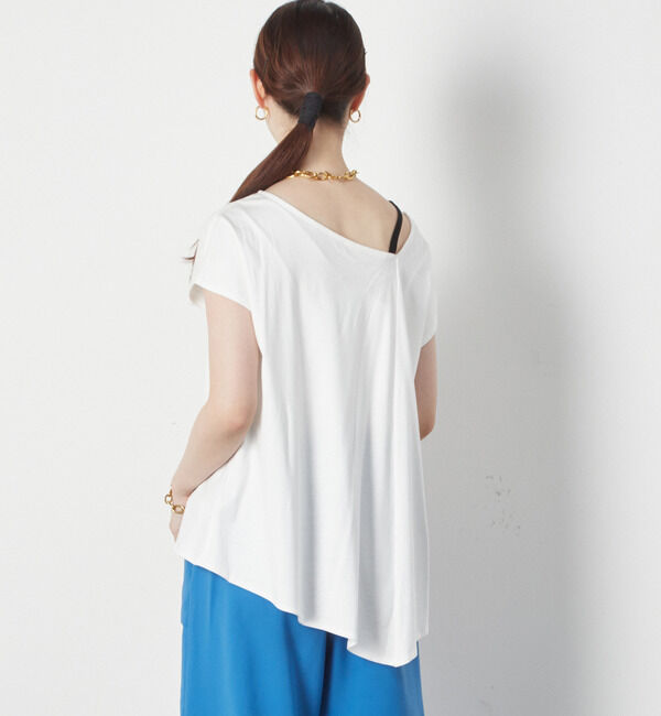 Soffitto「アシメトリーヘムプルオーバー」|Tシャツ・カットソー|