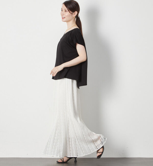 Soffitto「アシメトリーヘムプルオーバー」|Tシャツ・カットソー|