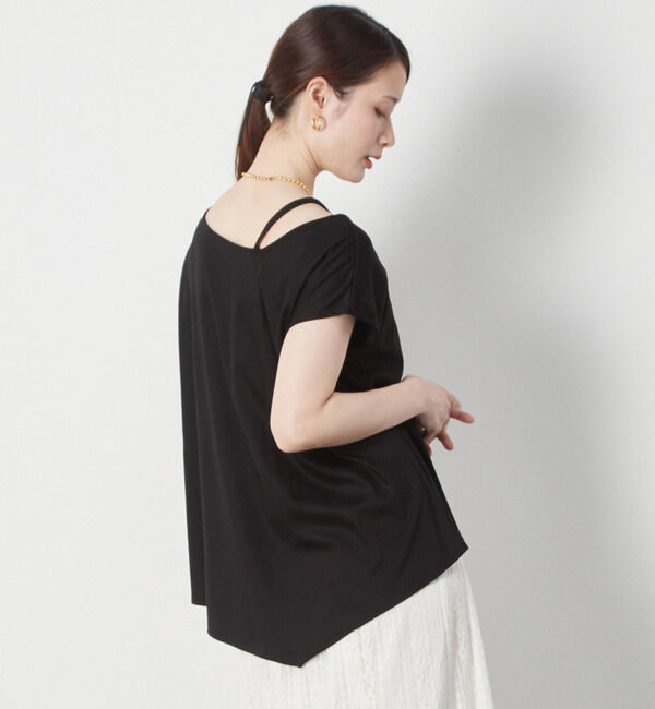 Soffitto「アシメトリーヘムプルオーバー」|Tシャツ・カットソー|