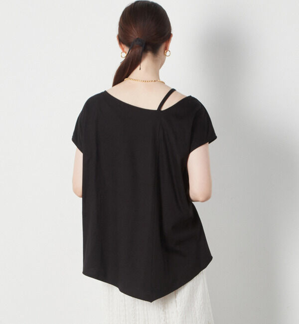 Soffitto「アシメトリーヘムプルオーバー」|Tシャツ・カットソー|