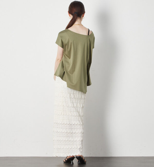 Soffitto「アシメトリーヘムプルオーバー」|Tシャツ・カットソー|