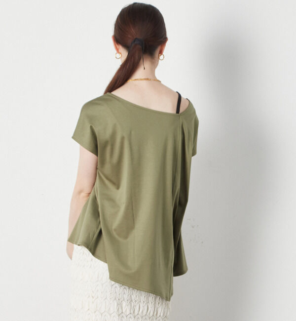 Soffitto「アシメトリーヘムプルオーバー」|Tシャツ・カットソー|