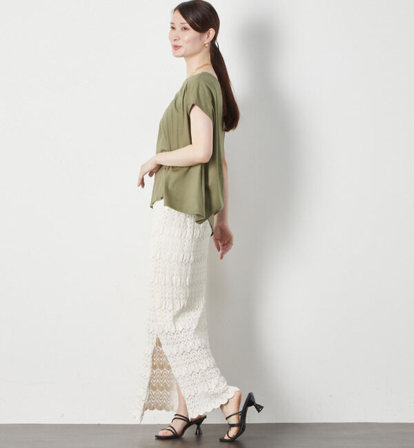 Soffitto「アシメトリーヘムプルオーバー」|Tシャツ・カットソー|