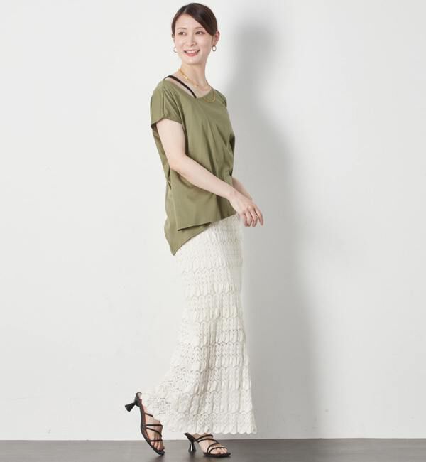 Soffitto「アシメトリーヘムプルオーバー」|Tシャツ・カットソー|