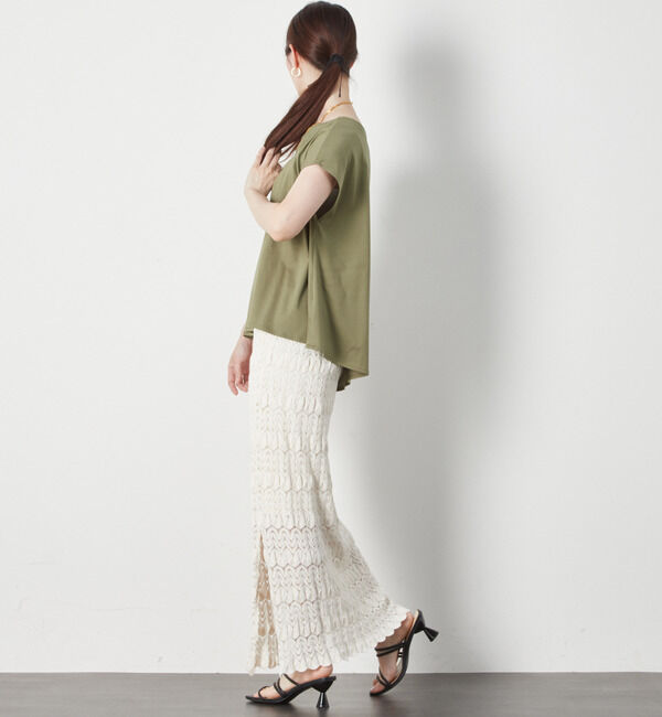 Soffitto「アシメトリーヘムプルオーバー」|Tシャツ・カットソー|