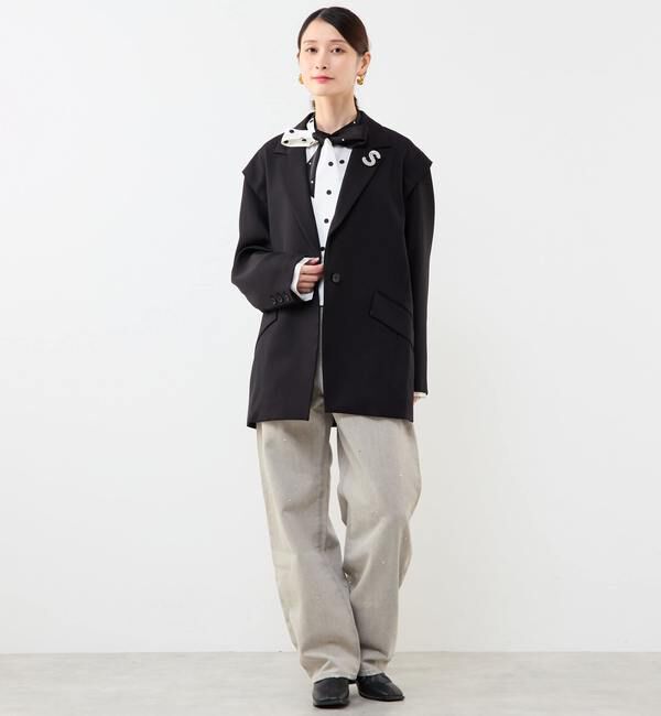 Soffitto「ショルダータックテーラードジャケット」|テーラードジャケット|