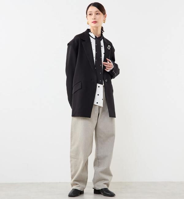 Soffitto「ショルダータックテーラードジャケット」|テーラードジャケット|