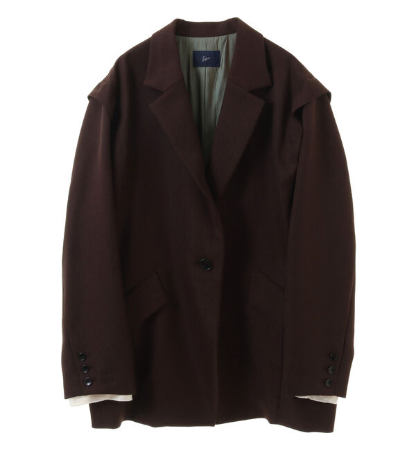 Soffitto「ショルダータックテーラードジャケット」|テーラードジャケット|