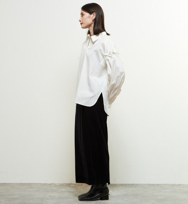 Soffitto「2WAYリボンブラウス」|シャツ・ブラウス|