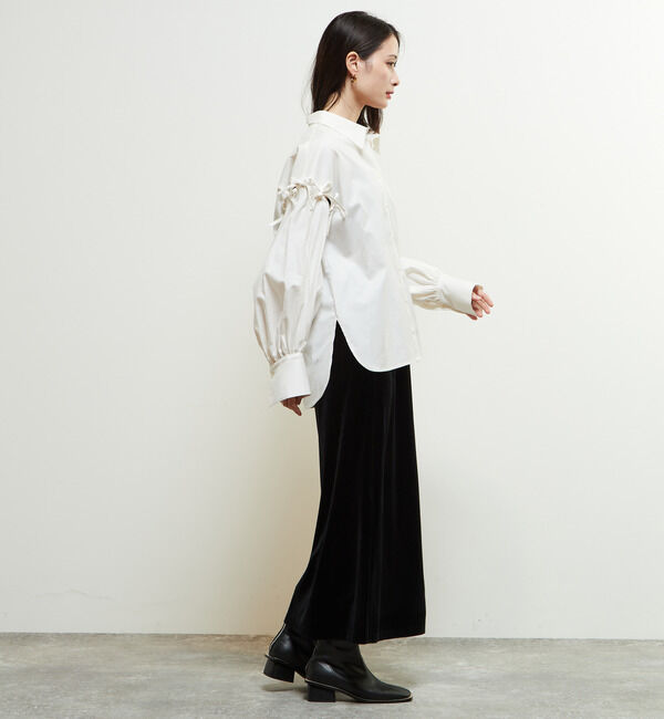 Soffitto「2WAYリボンブラウス」|シャツ・ブラウス|