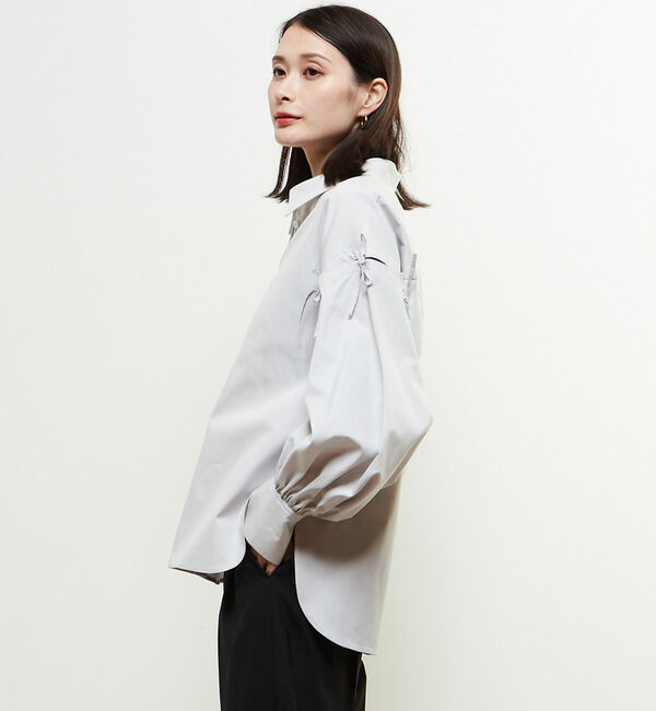 Soffitto「2WAYリボンブラウス」|シャツ・ブラウス|