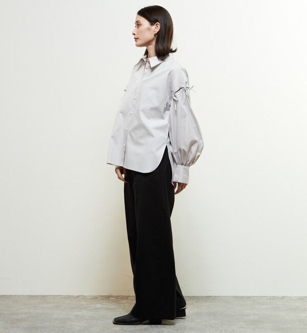 Soffitto「2WAYリボンブラウス」|シャツ・ブラウス|