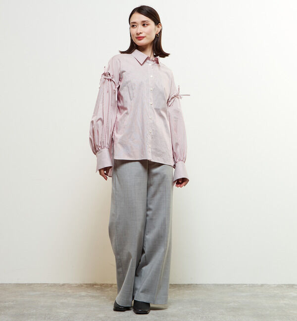 Soffitto「2WAYリボンブラウス」|シャツ・ブラウス|