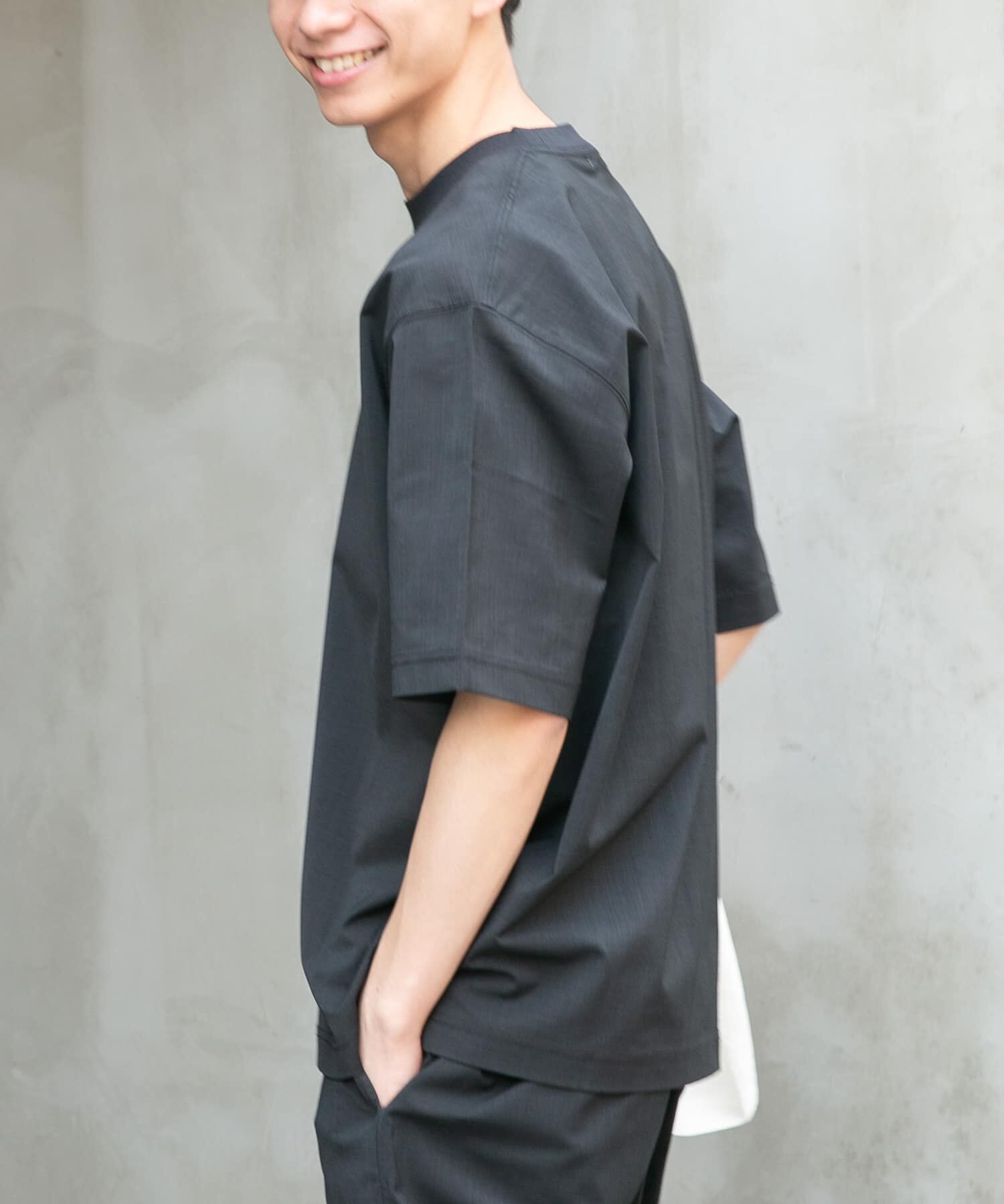 URBAN RESEARCH DOORS「FORK&SPOON　TEC LINEN T-SHIRTS」|Tシャツ・カットソー|