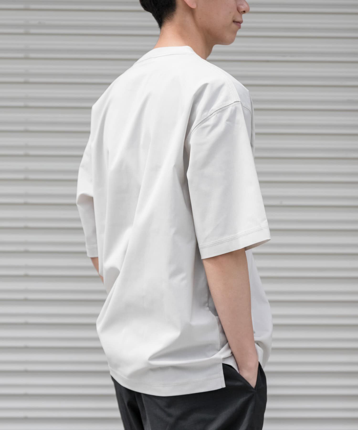 URBAN RESEARCH DOORS「FORK&SPOON　TEC LINEN T-SHIRTS」|Tシャツ・カットソー|
