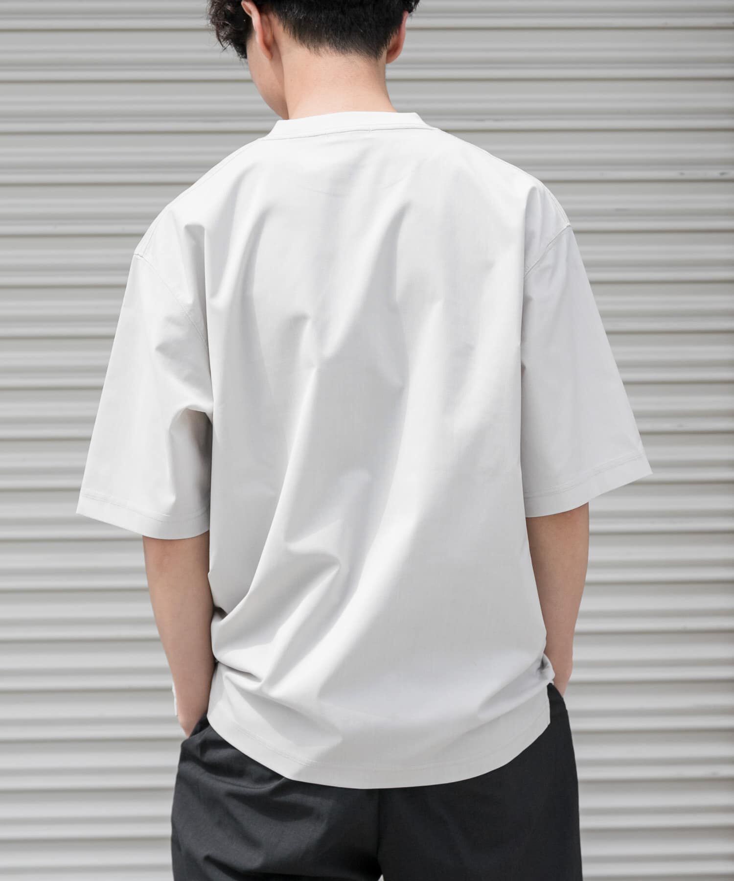 URBAN RESEARCH DOORS「FORK&SPOON　TEC LINEN T-SHIRTS」|Tシャツ・カットソー|