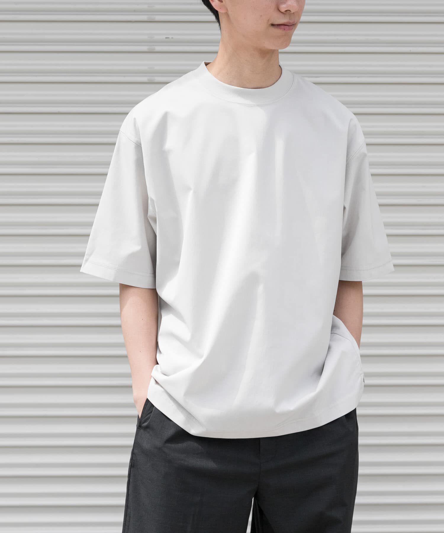 URBAN RESEARCH DOORS「FORK&SPOON　TEC LINEN T-SHIRTS」|Tシャツ・カットソー|