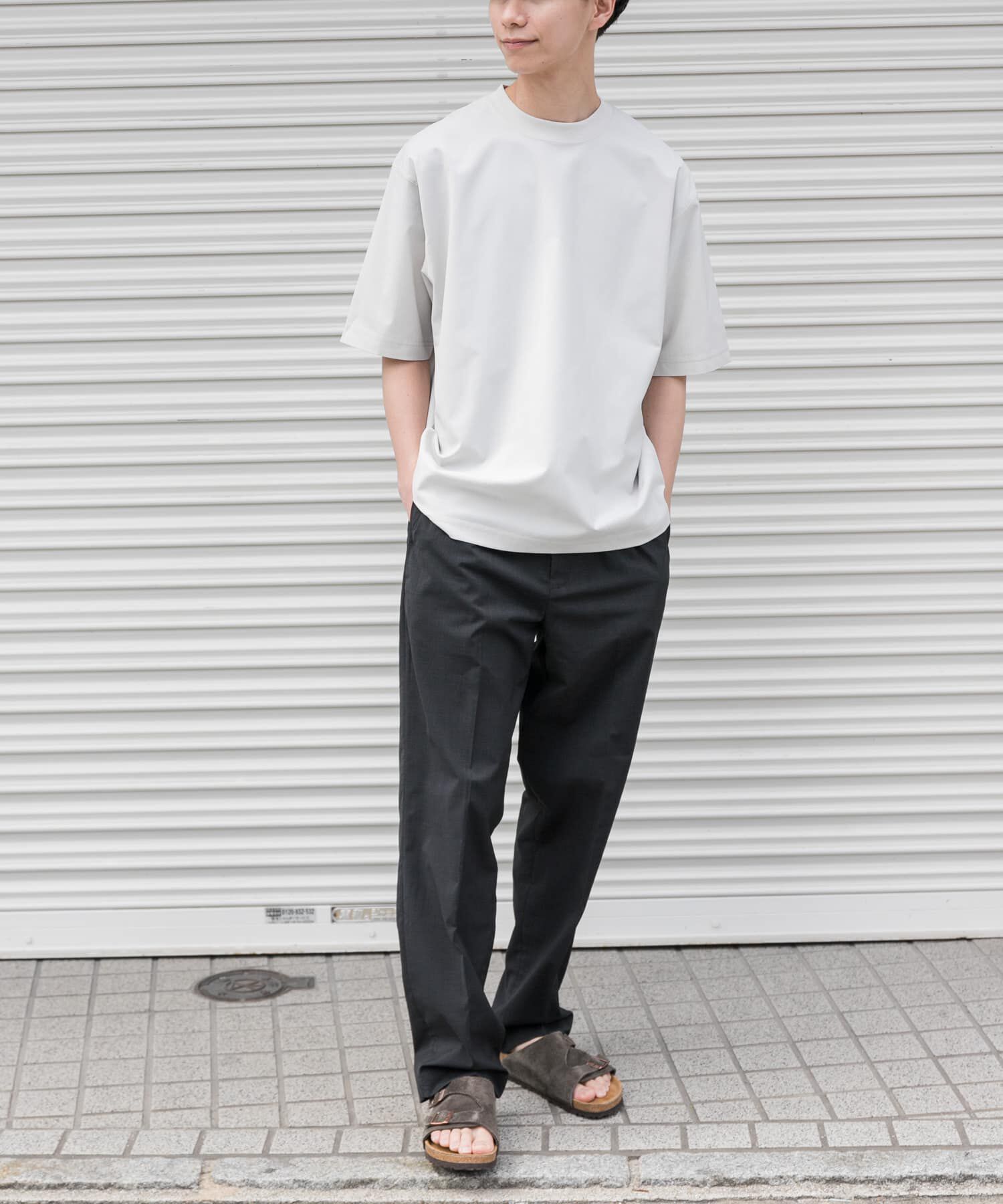 URBAN RESEARCH DOORS「FORK&SPOON　TEC LINEN T-SHIRTS」|Tシャツ・カットソー|