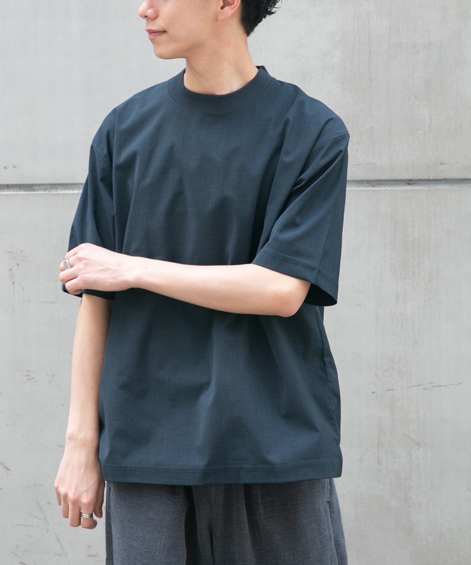 URBAN RESEARCH DOORS「FORK&SPOON　TEC LINEN T-SHIRTS」|Tシャツ・カットソー|