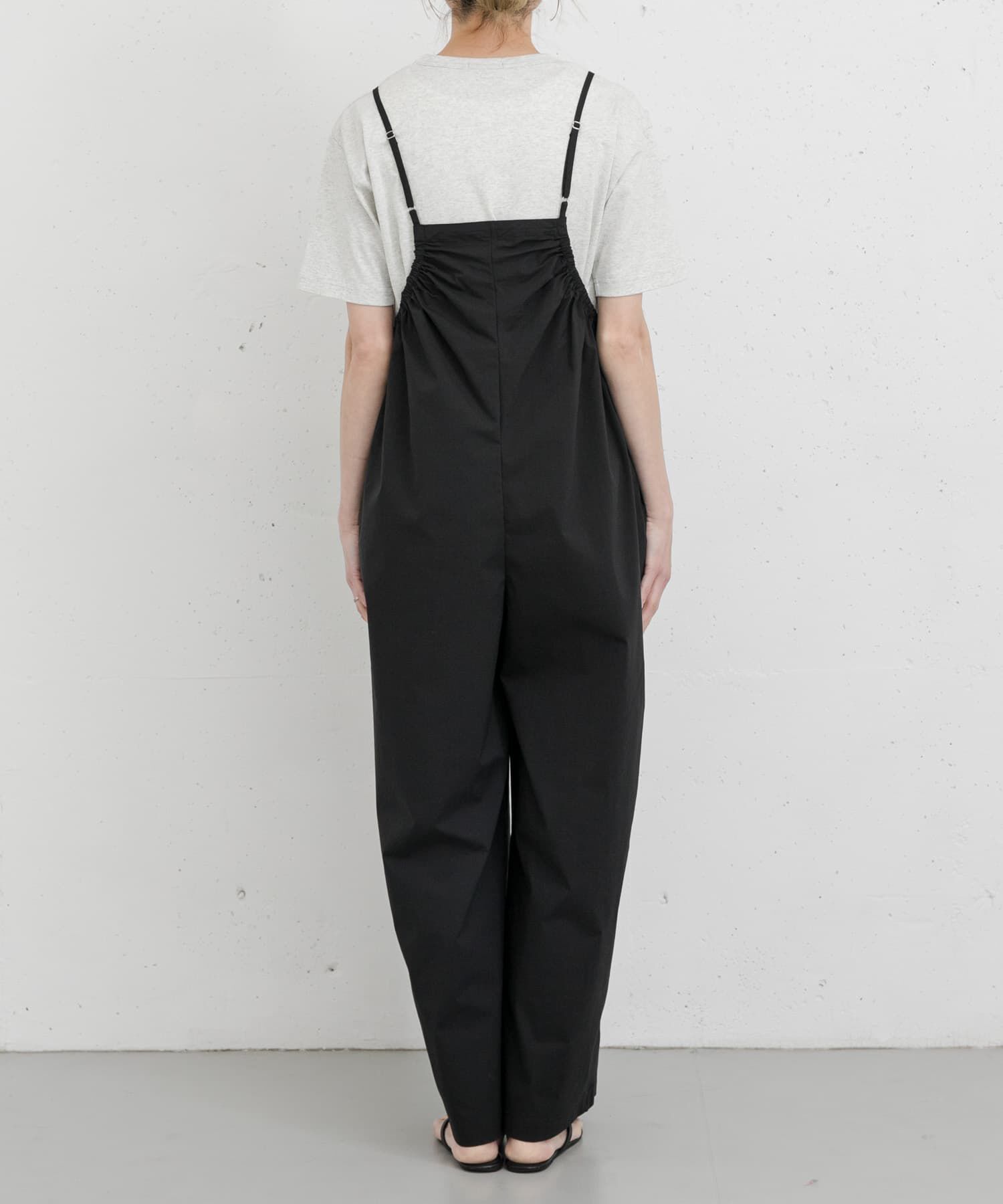 URBAN RESEARCH DOORS「FORK&SPOON　サイドギャザーサロペット」|スカート|