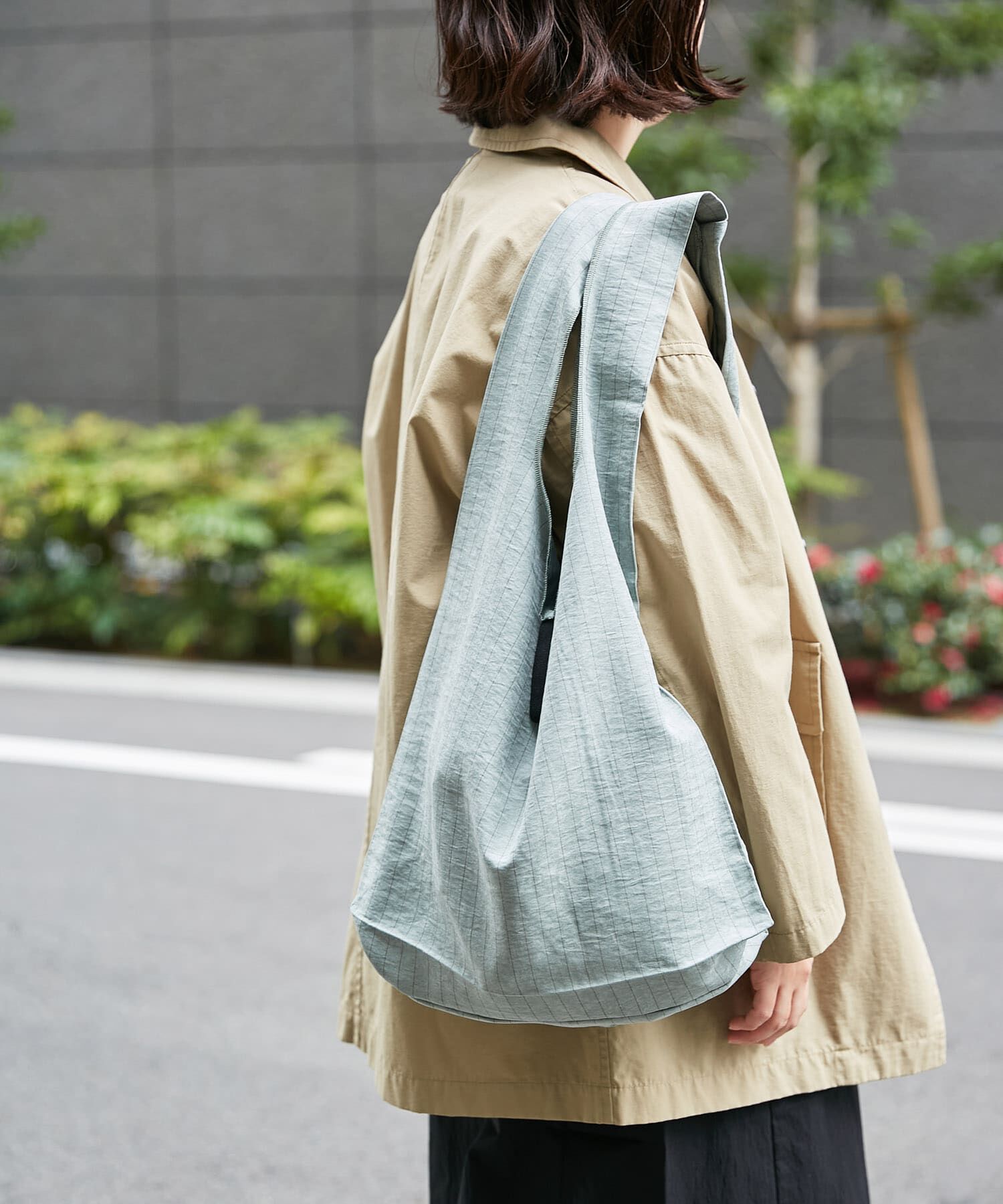 URBAN RESEARCH DOORS「DOORS LIVING PRODUCTS　ショッパーバッグ ストライプ」|その他|ミント