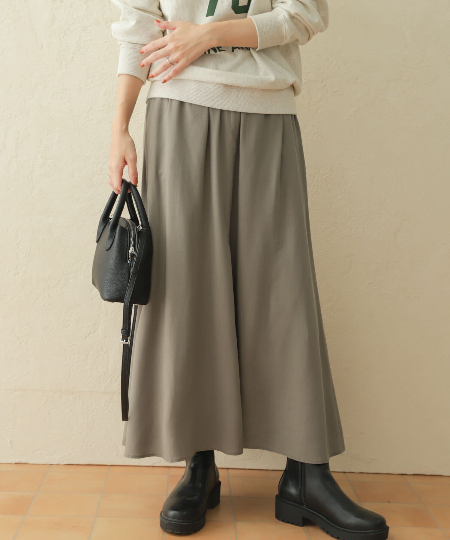 URBAN RESEARCH DOORS「フレアロングスカート」|スカート|