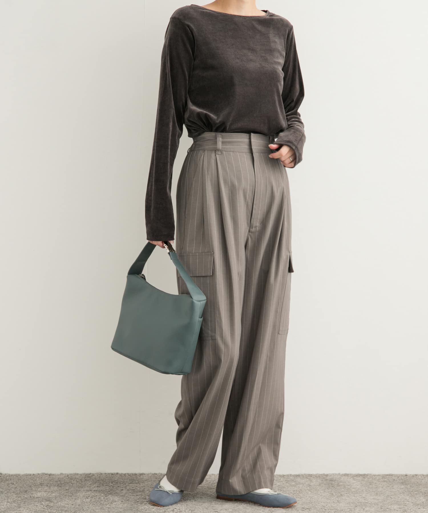 URBAN RESEARCH DOORS「ピンストライプカーゴパンツ」|その他|