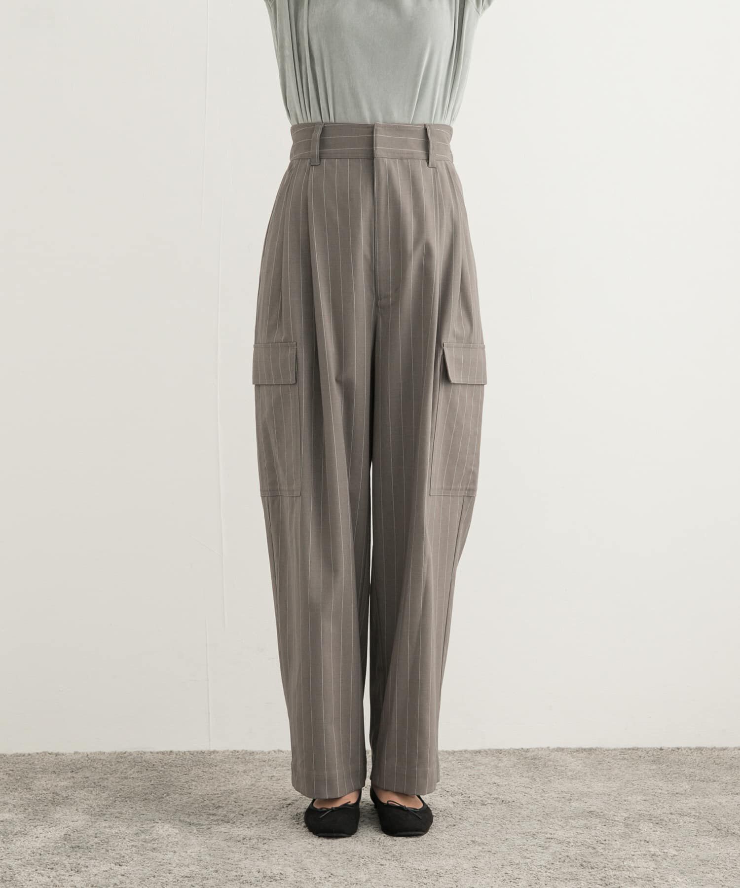 URBAN RESEARCH DOORS「ピンストライプカーゴパンツ」|その他|