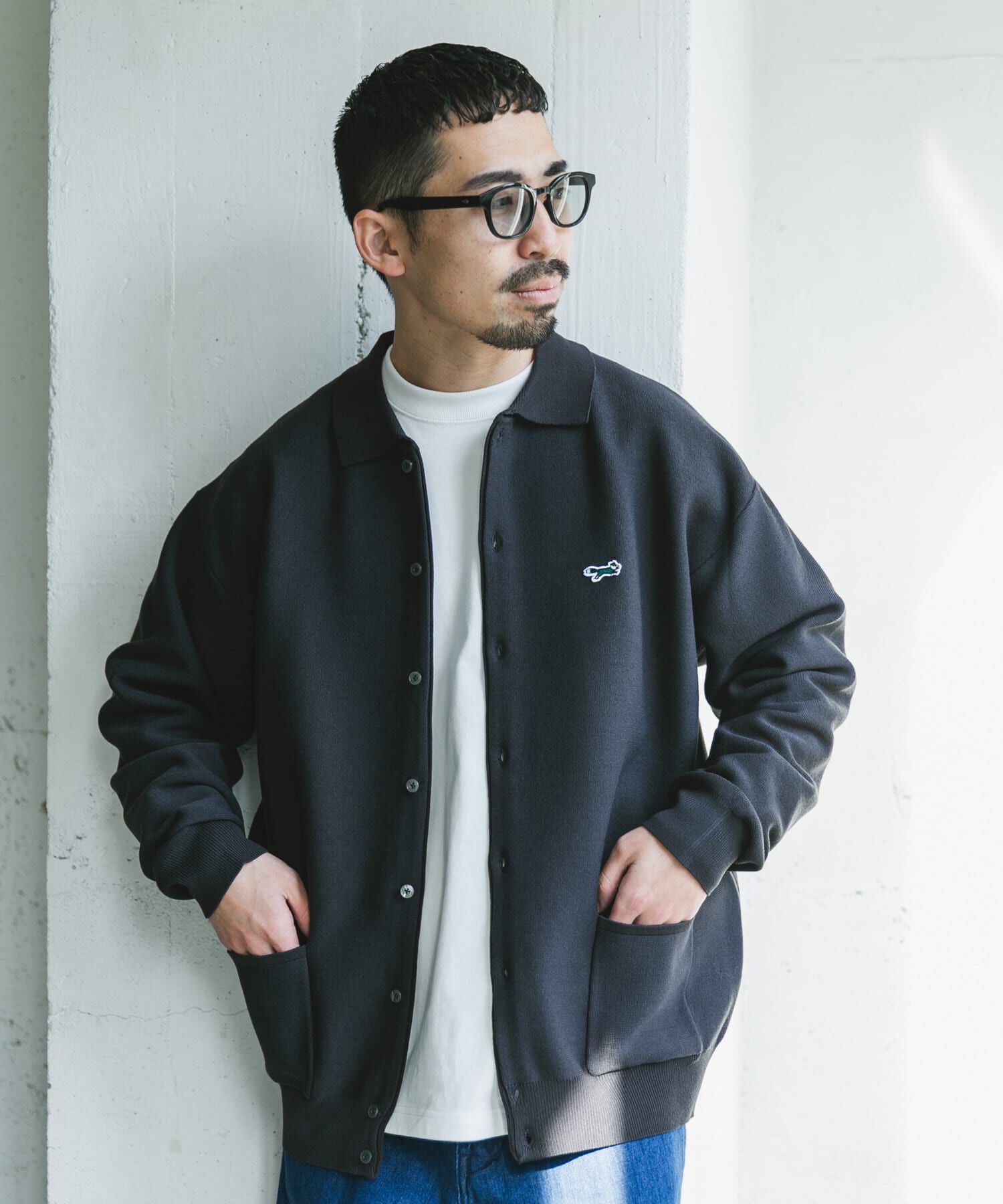 URBAN RESEARCH DOORS「『別注』PENNYS&times;DOORS　THE FOX シャツカーディガン」|カーディガン|