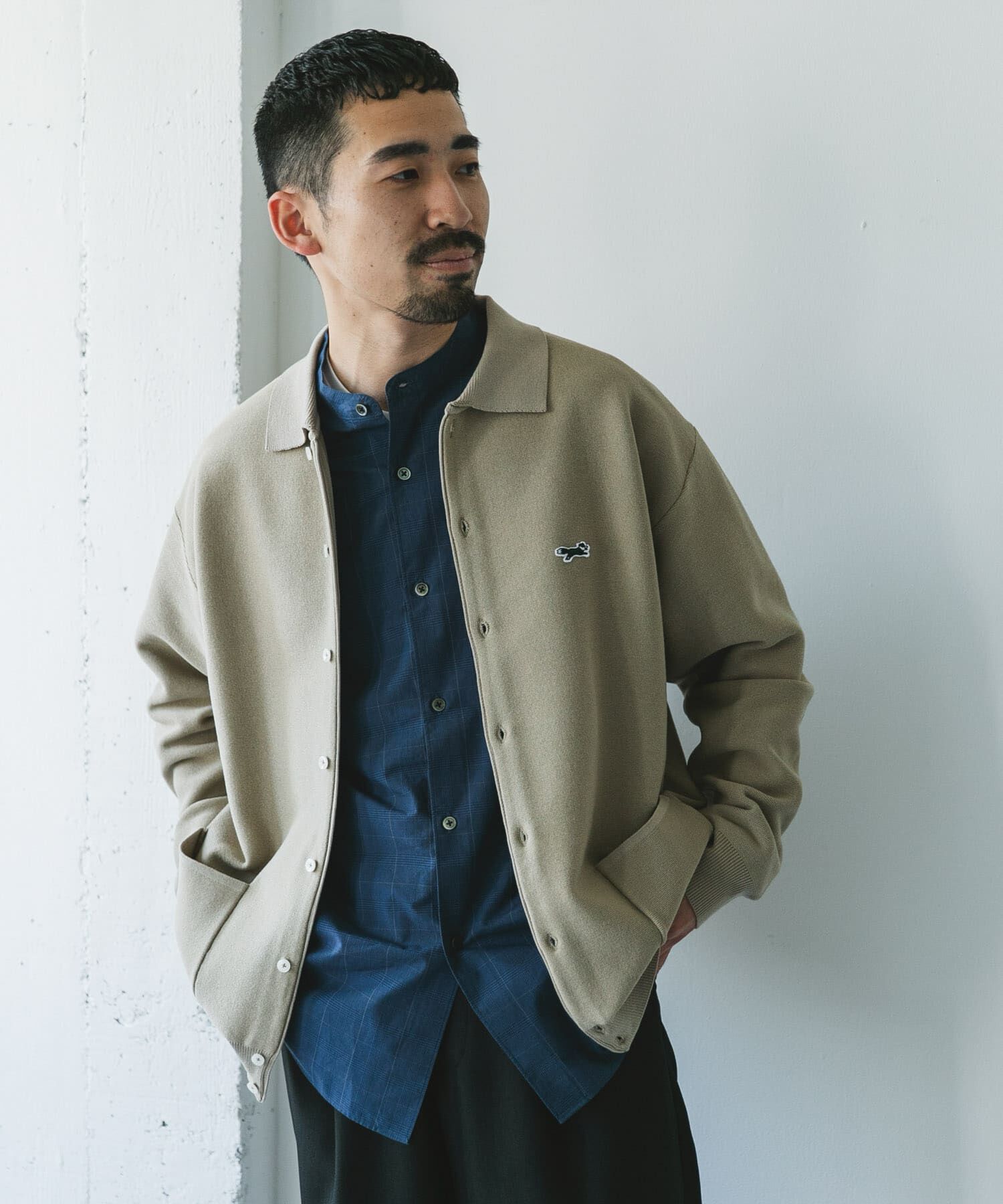 URBAN RESEARCH DOORS「『別注』PENNYS&times;DOORS　THE FOX シャツカーディガン」|カーディガン|