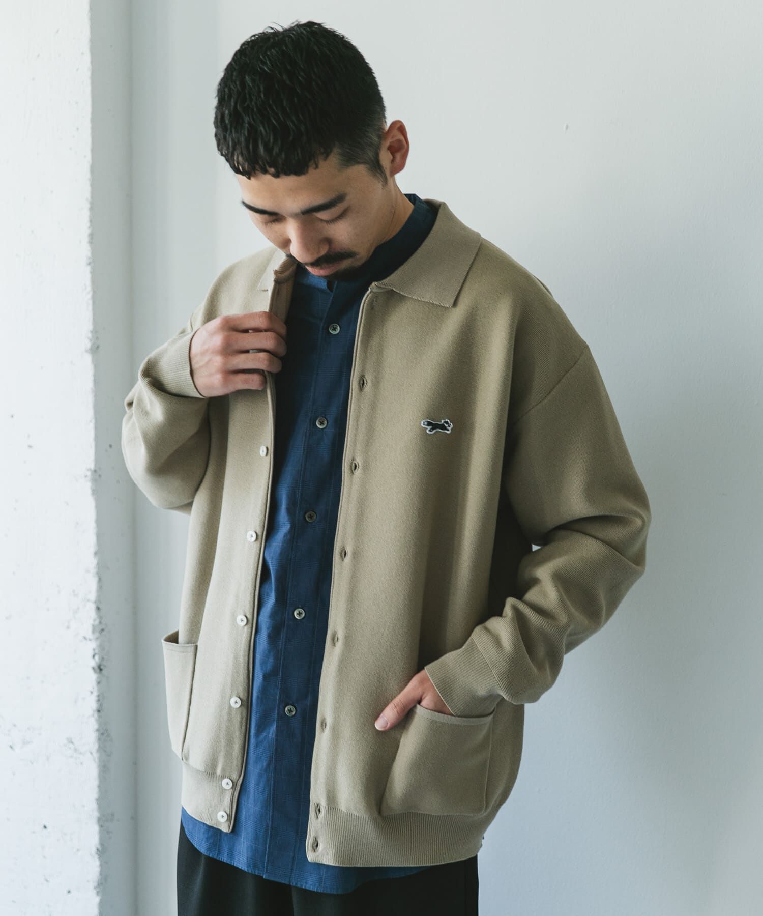URBAN RESEARCH DOORS「『別注』PENNYS&times;DOORS　THE FOX シャツカーディガン」|カーディガン|