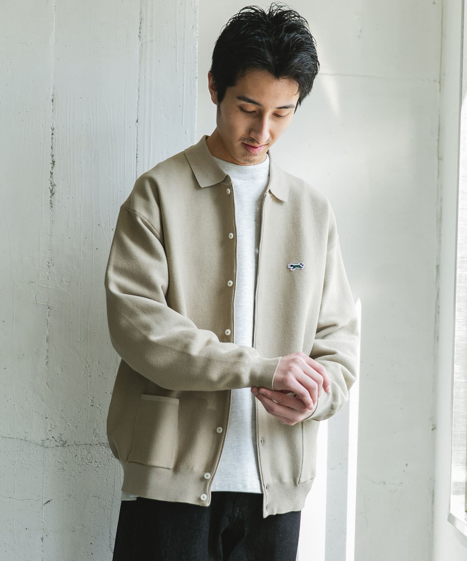 URBAN RESEARCH DOORS「『別注』PENNYS&times;DOORS　THE FOX シャツカーディガン」|カーディガン|