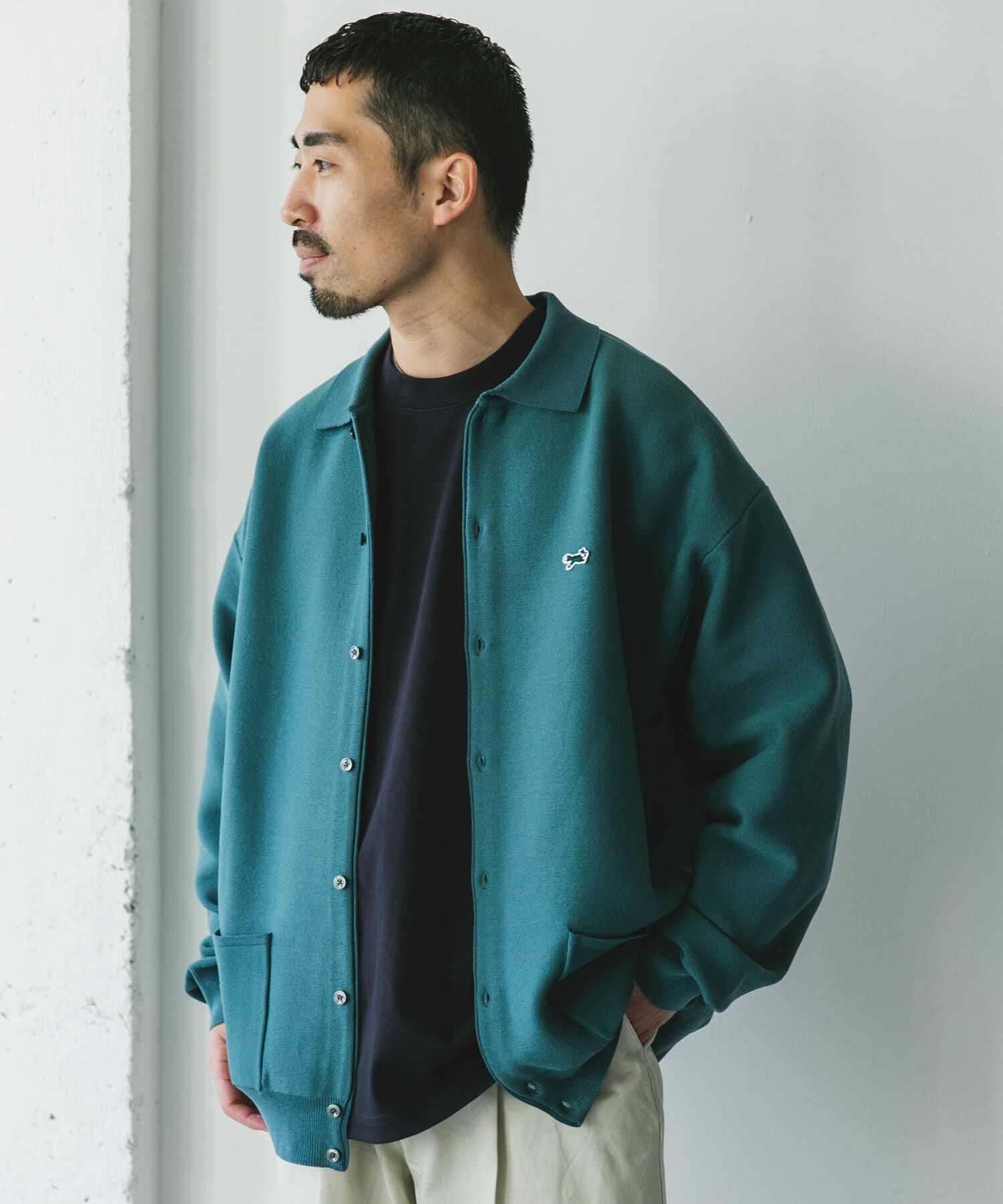 URBAN RESEARCH DOORS「『別注』PENNYS&times;DOORS　THE FOX シャツカーディガン」|カーディガン|
