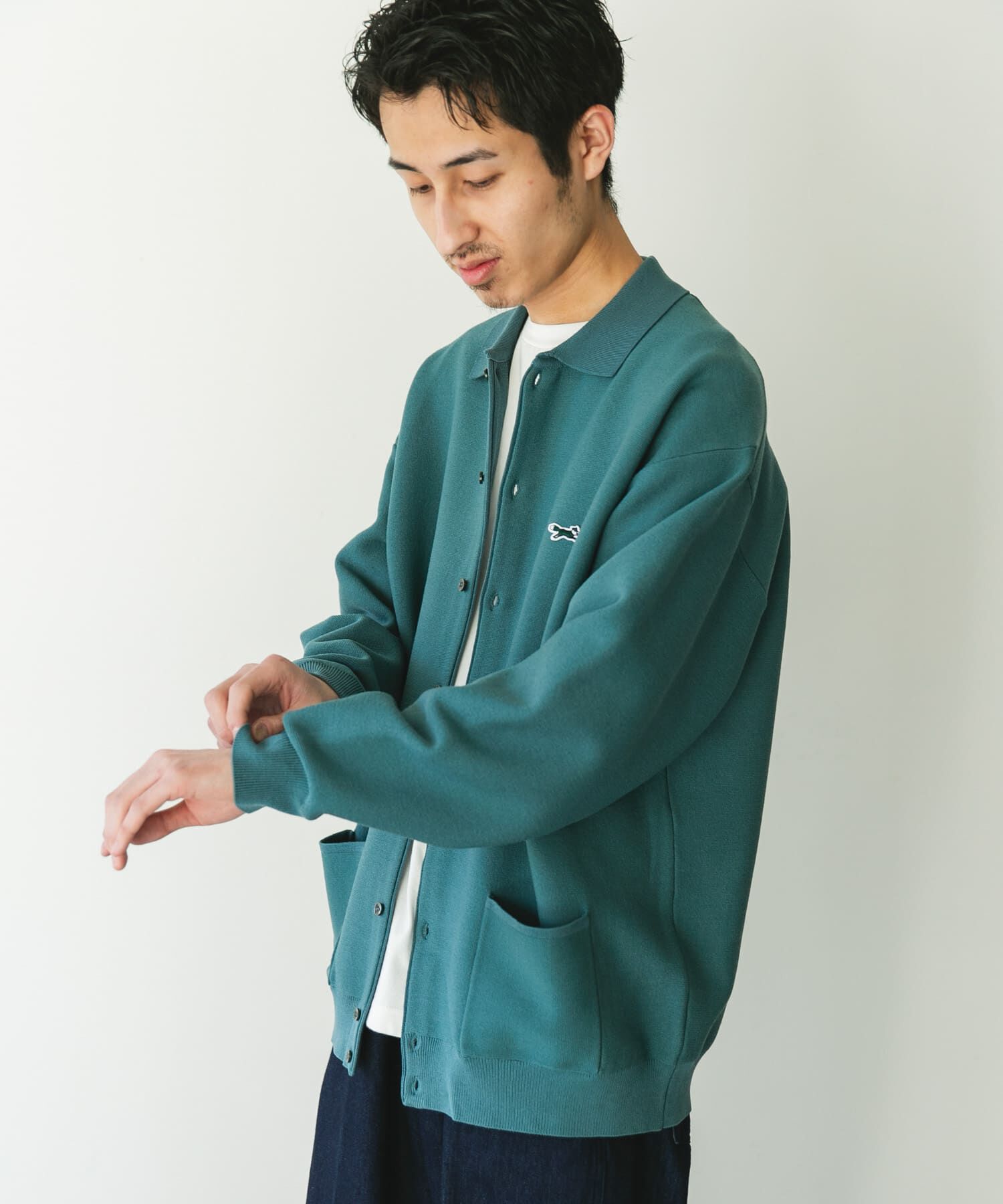 URBAN RESEARCH DOORS「『別注』PENNYS&times;DOORS　THE FOX シャツカーディガン」|カーディガン|