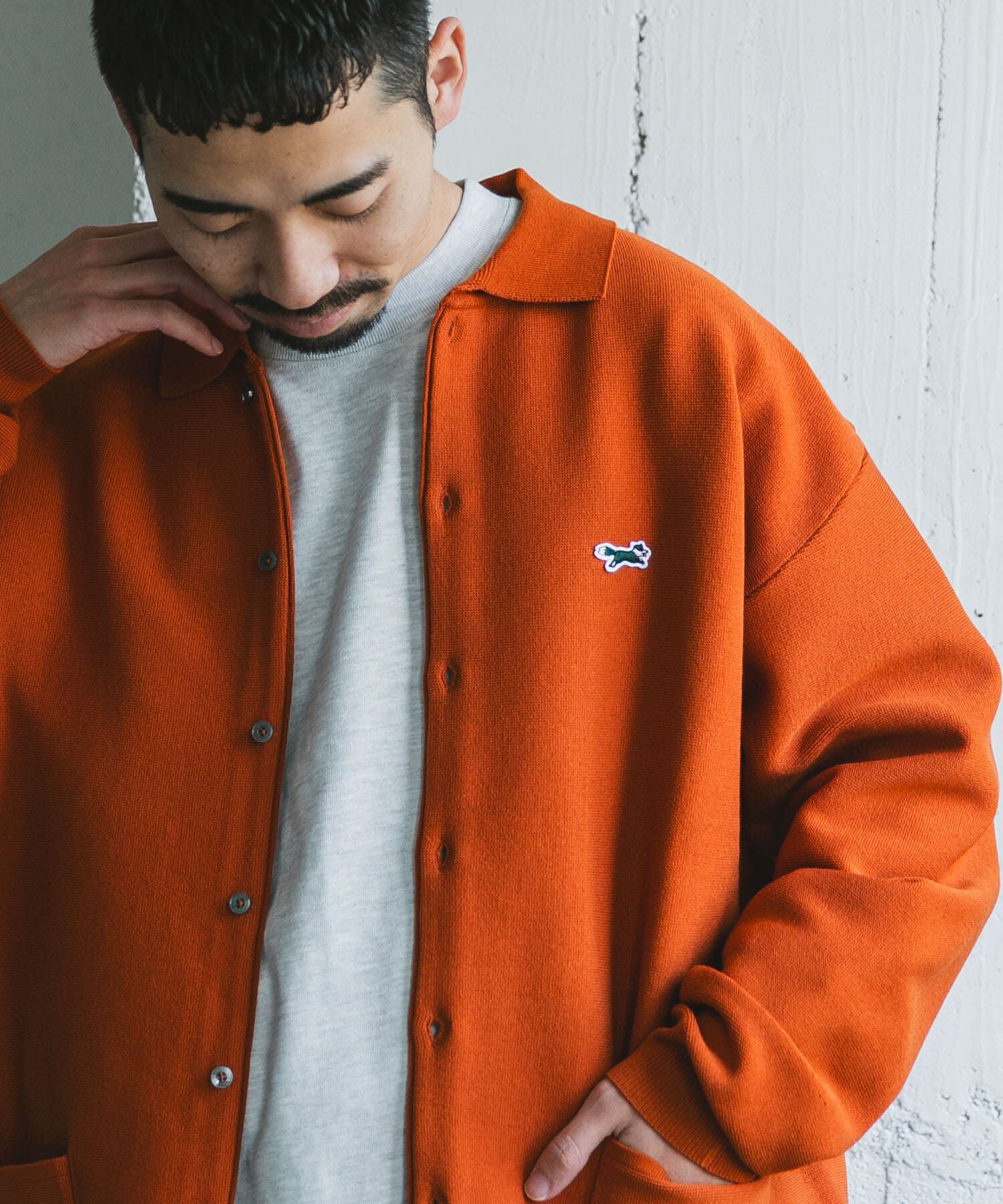 URBAN RESEARCH DOORS「『別注』PENNYS&times;DOORS　THE FOX シャツカーディガン」|カーディガン|