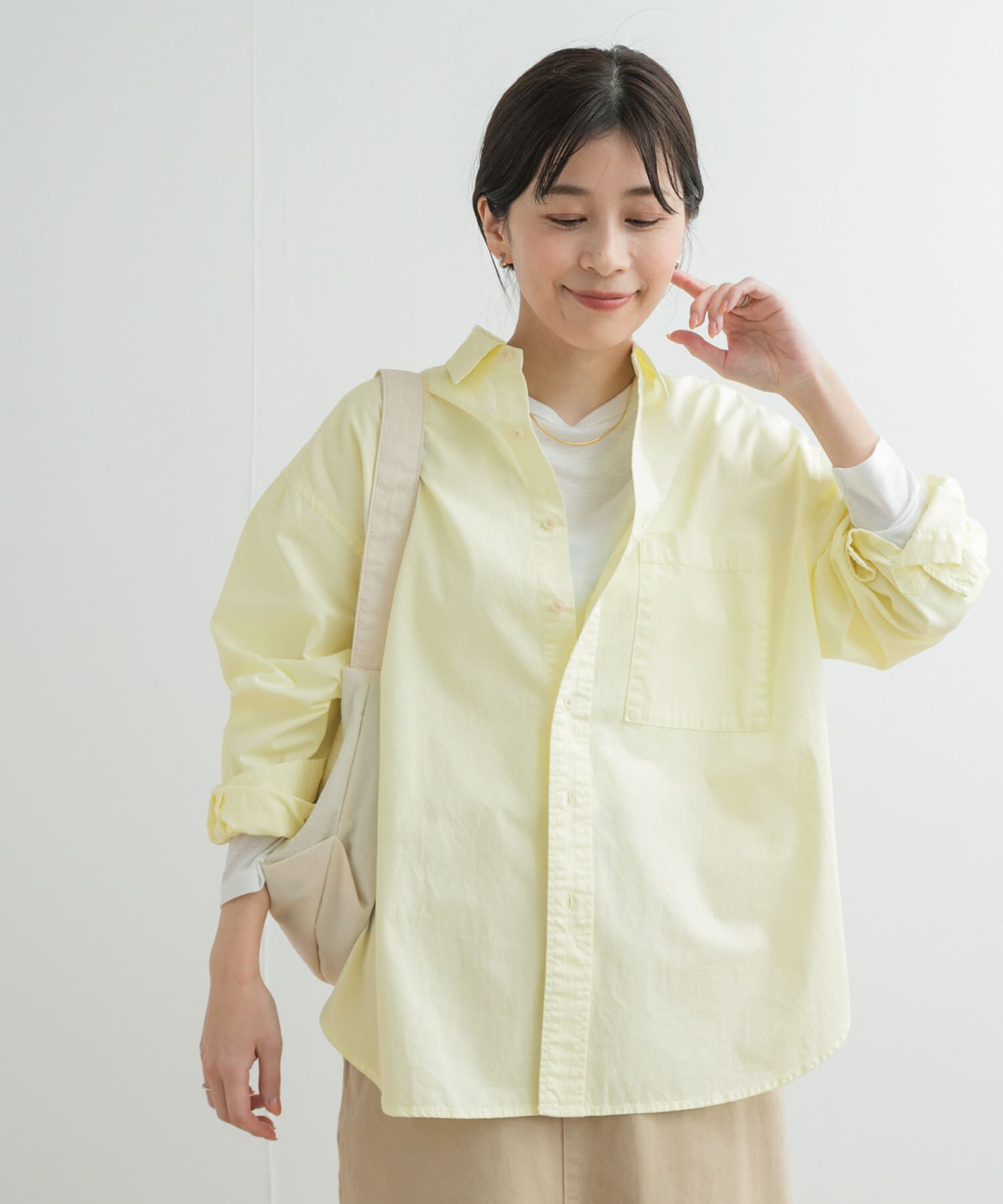 URBAN RESEARCH DOORS「製品染めカラーシャツ」|シャツ・ブラウス|