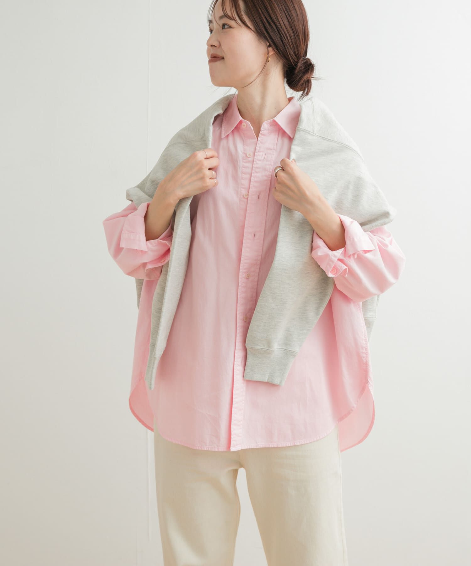 URBAN RESEARCH DOORS「製品染めカラーシャツ」|シャツ・ブラウス|