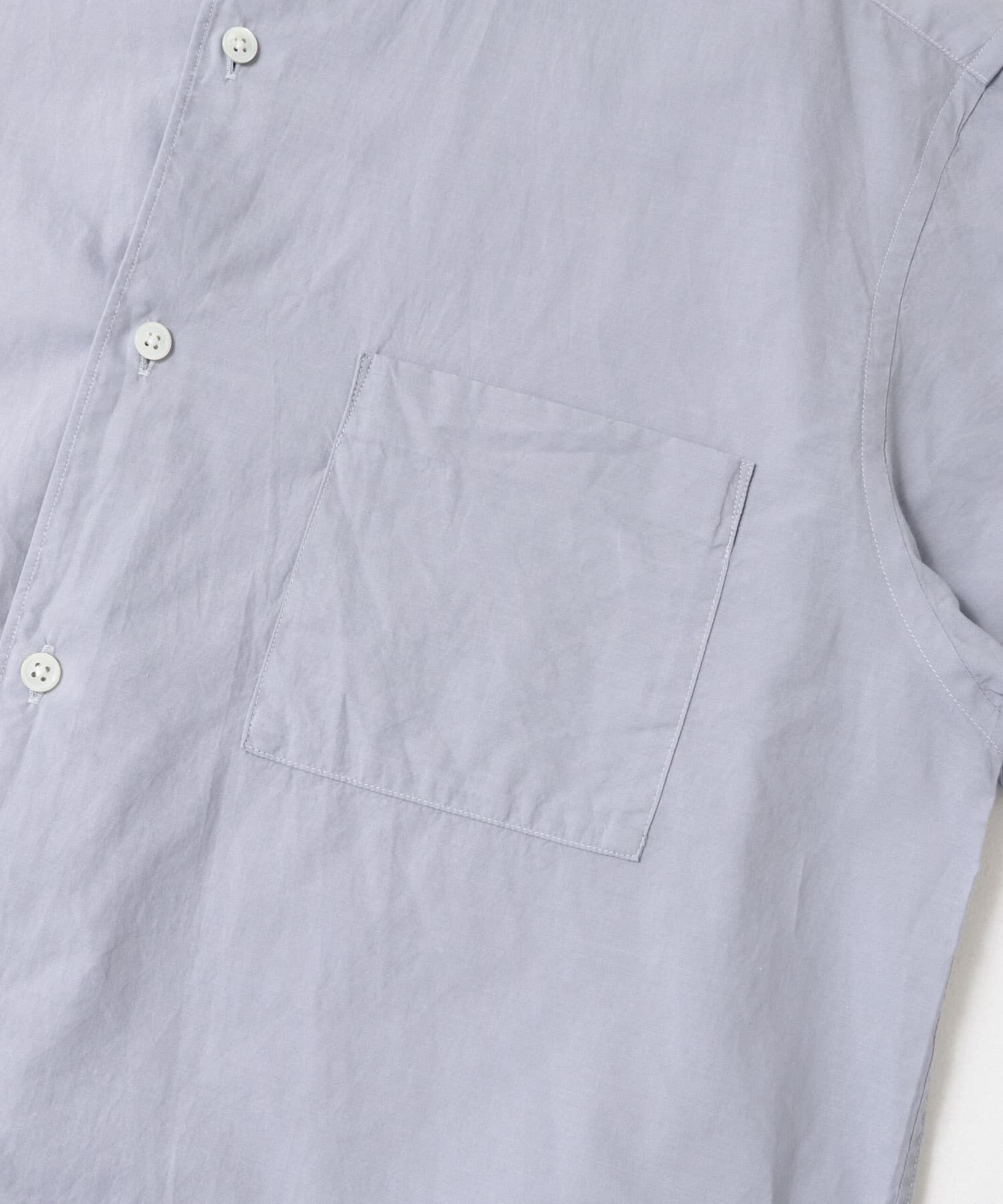 URBAN RESEARCH DOORS「玉虫シャンブレー バンドカラーシャツ」|シャツ・ブラウス|