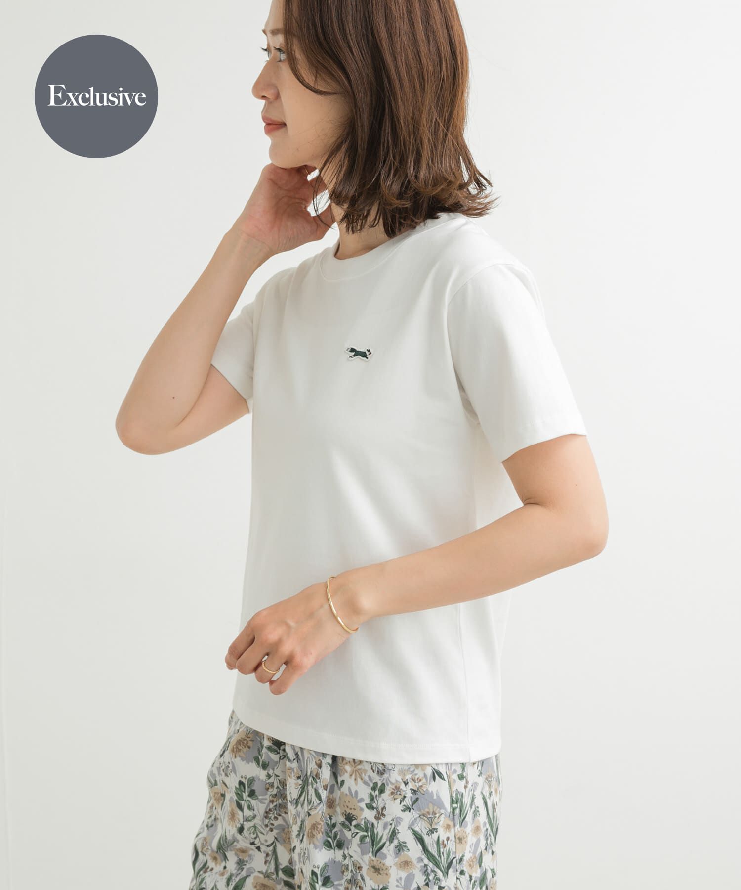 URBAN RESEARCH DOORS「『別注』PENNEYS&times;DOORS　THE FOX SHORT-SLEEVE T-SHIRTS」|Tシャツ・カットソー|ホワイト