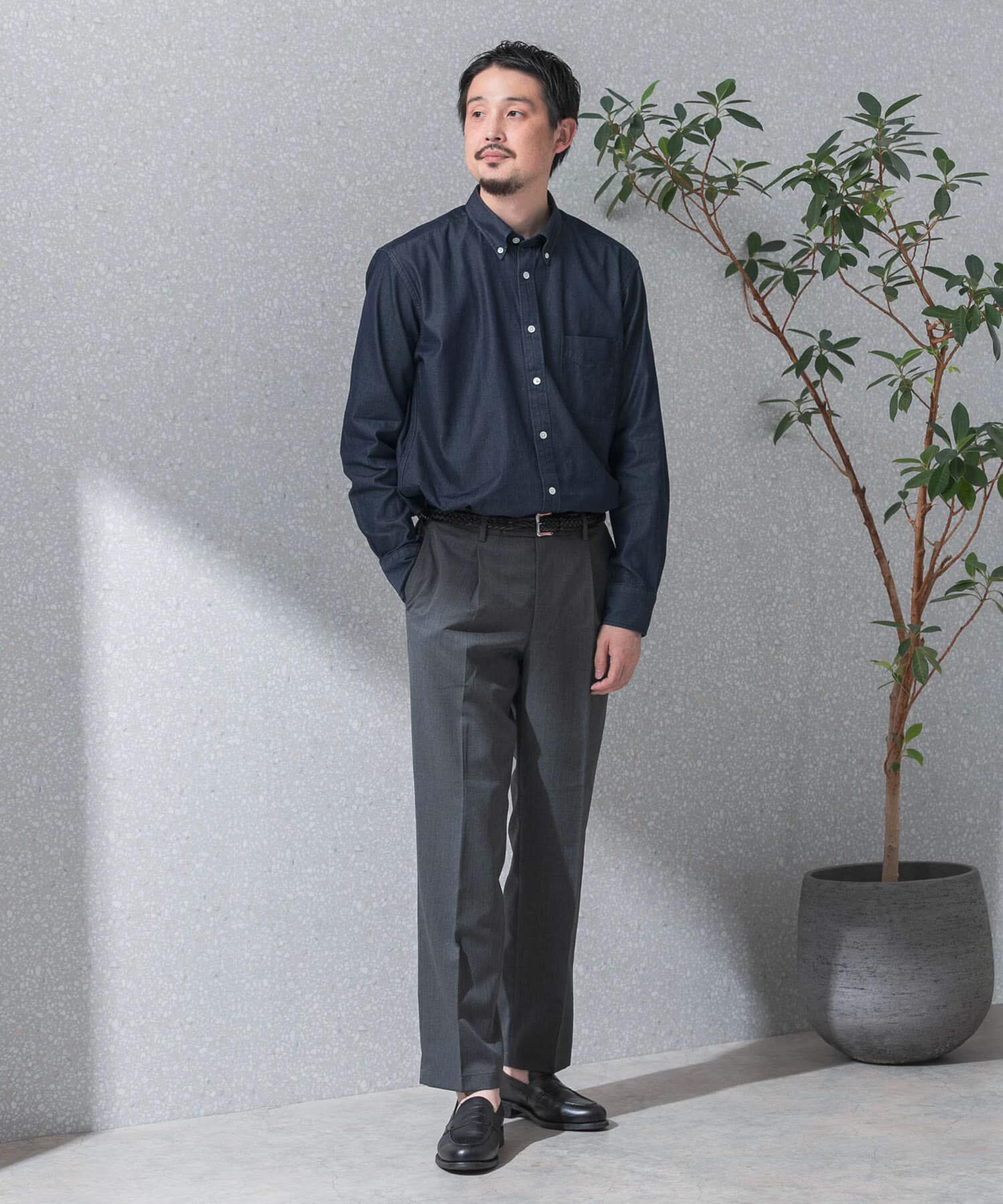 URBAN RESEARCH DOORS「『洗濯可/防シワ』LIFE STYLE TAILOR　クリアツイルウォッシャブルパンツ」|スラックス|